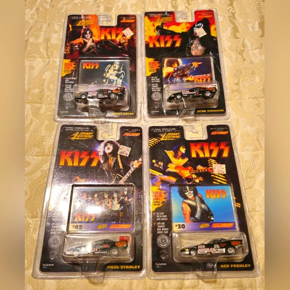 KISS Collectible Die-Cast Cars Set
